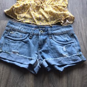 Jean shorts, Cute! Excellent condition shorts!